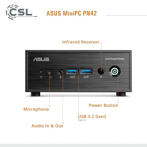 ASUS ExpertCenter PN42 N100 32 Go 2 To SSD - vue 2