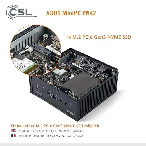 ASUS ExpertCenter PN42 N100 32 Go 2 To SSD - vue 5