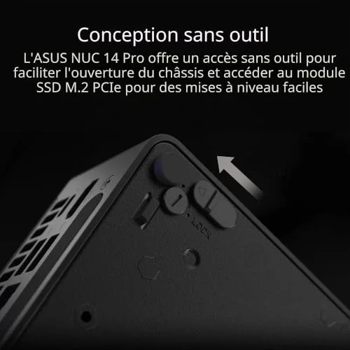 ASUS NUC 14 Pro RNUC14RVKU700000I Core Ultra 7 - vue 5