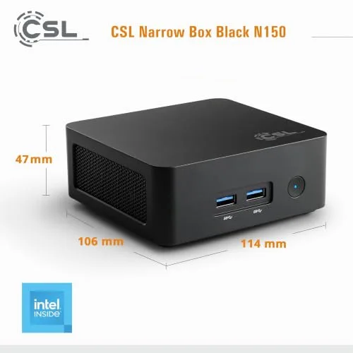 CSL Narrow Box Black N100 32 Go 1 To - vue 2