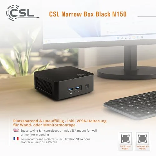 CSL Narrow Box Black N100 32 Go 1 To - vue 8