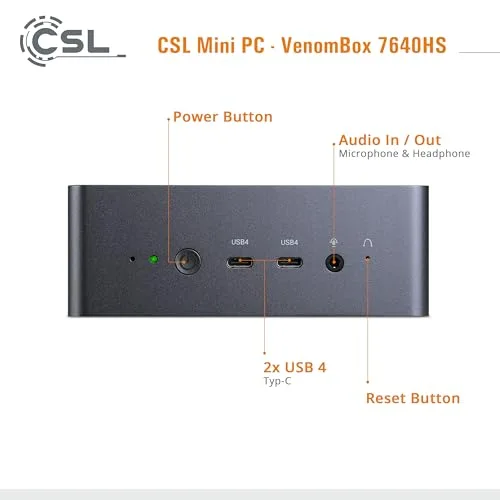 CSL VenomBox 7640HS 96 Go RAM 4 To SSD - vue 3