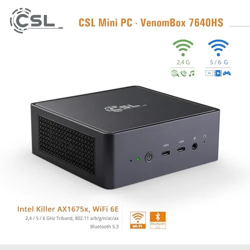 CSL VenomBox 7640HS 96 Go RAM 4 To SSD - vue 7