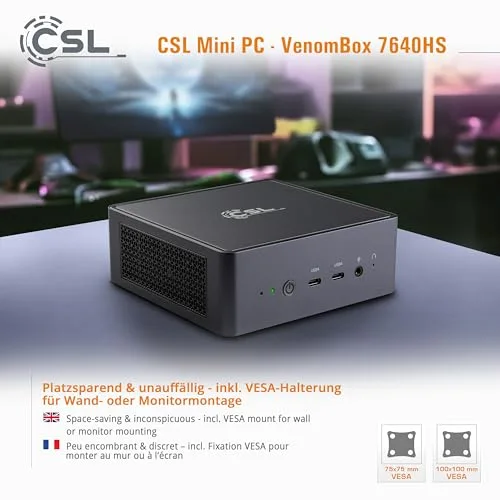 CSL VenomBox 7640HS 96 Go RAM 4 To SSD - vue 8