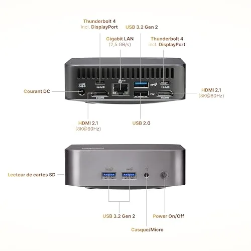Mini PC FutureNUC NUCR57L - vue 3