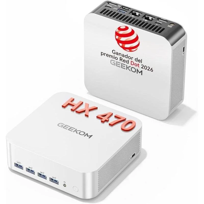 Mini-PC Mini PC GEEKOM A9 Max Ryzen AI 9 HX 470 - 1399 EUR et comparatif
