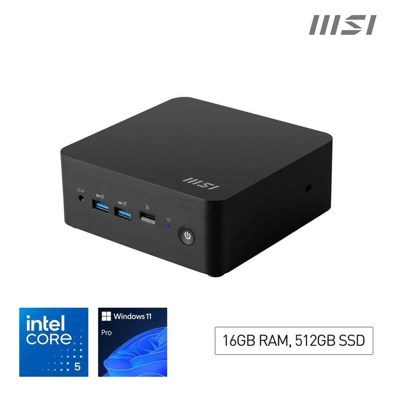 Mini-PC Mini PC MSI Cubi NUC 1M Core 5 120U 16GB 512GB