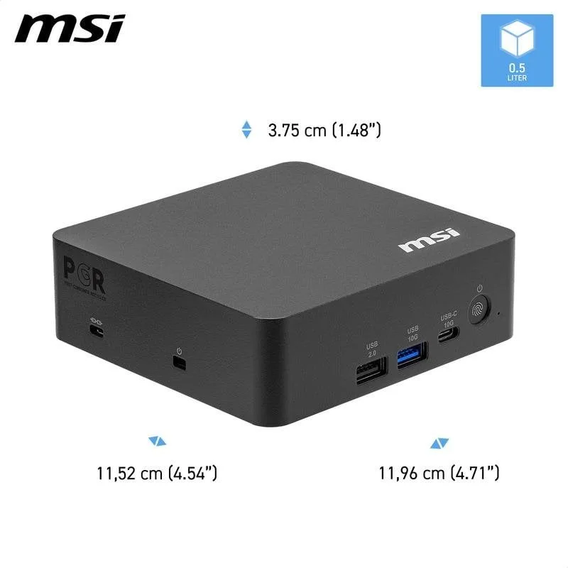 Mini-PC MSI Cubi NUC AI+ 3MG-003EU