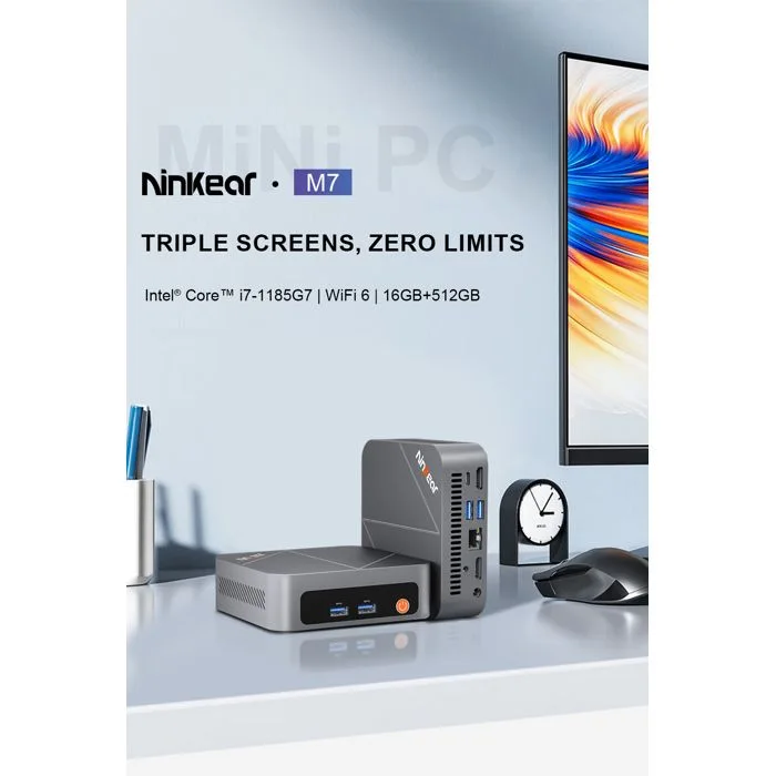 Ninkear M7 Mini PC i7-1185G7 16 Go 512 Go