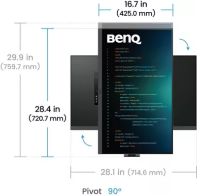 BenQ RD320UA 32" 4K IPS USB-C 90W - vue 1