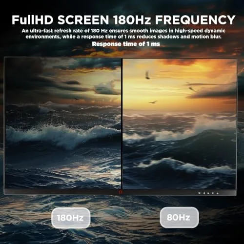 KONIX Zephyr 27" 180 Hz IPS Full HD - vue 3