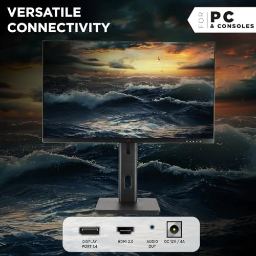 KONIX Zephyr 27" 180 Hz IPS Full HD - vue 4