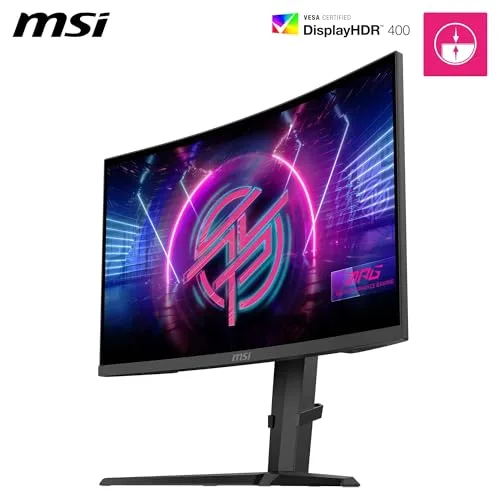 MSI MPG 275CQRXF 27" WQHD 240 Hz incurvé - vue 3