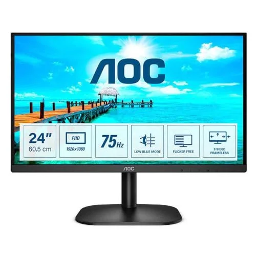 AOC 24B2XDM 23,8" VA 75 Hz Full HD - vue 7