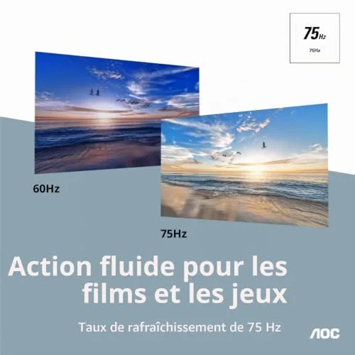 AOC 27B2H/EU 27" IPS 75 Hz Full HD - vue 4