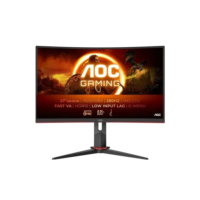 AOC C27G2Z3/BK 27" VA incurvé 280 Hz
