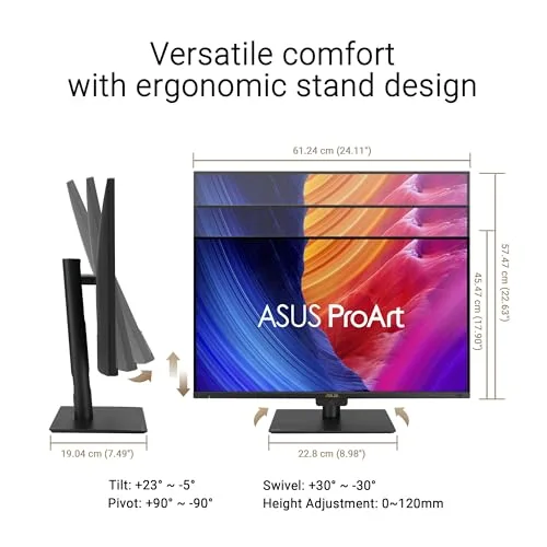 ASUS ProArt PA27UCGE 27" 4K IPS 160 Hz - vue 9