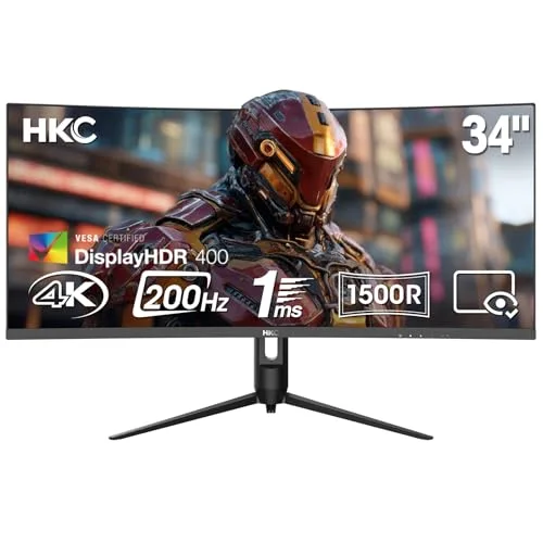 HKC CG345U 34" UWQHD 200 Hz incurvé