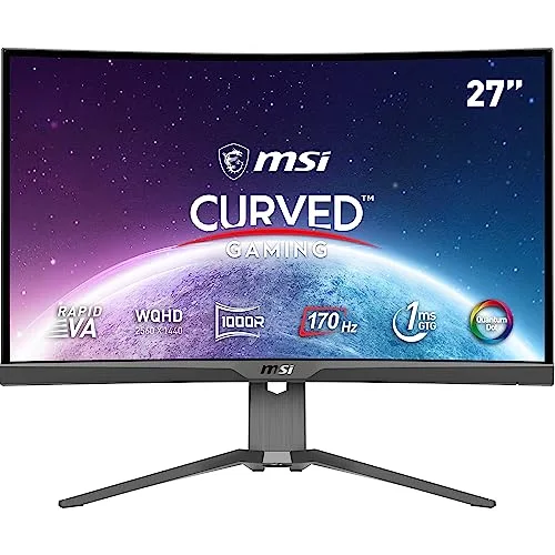 MSI MAG 275CQRF-QD 27" QHD 170 Hz Rapid VA