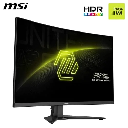 MSI MAG 321CQF E18 32" QHD 180 Hz Rapid VA - vue 3