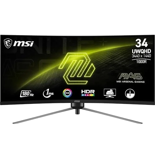 MSI MAG 345CQR 34" UWQHD 180 Hz