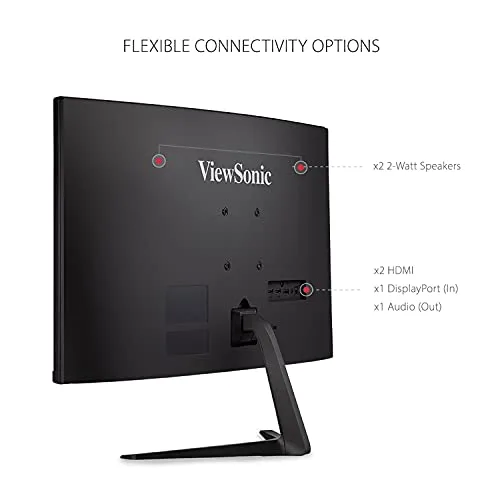 ViewSonic VX2718-2KPC-MHD 27" QHD 165 Hz incurvé - vue 6