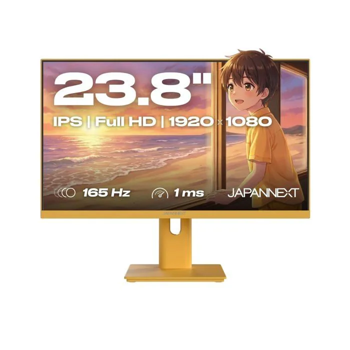 JAPANNEXT JN-I238F165-HSP-YE 23,8" IPS 165 Hz
