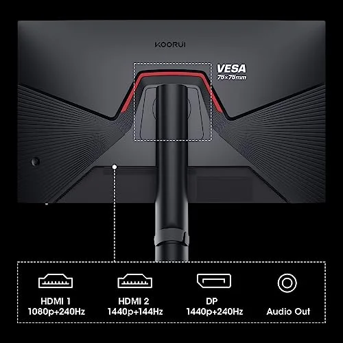 KOORUI 27E3QK 27" QHD 240 Hz IPS - vue 6