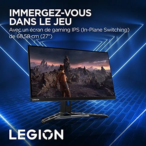 Lenovo Legion Y27-30 27" FHD IPS 165 Hz - vue 3