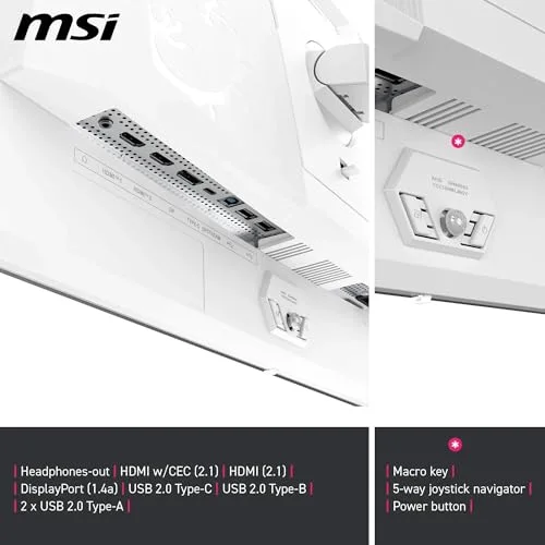 MSI MPG 321URXW QD-OLED 32" 4K 240 Hz - vue 6
