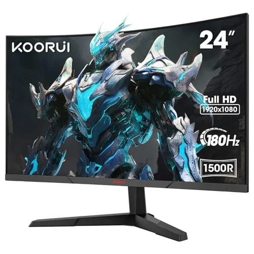 KOORUI 24E6CA 23,6" FHD 165 Hz VA incurvé