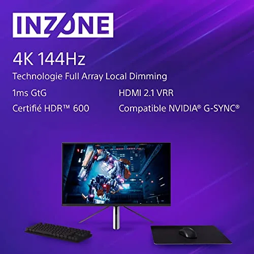 Sony INZONE M9 27" 4K 144 Hz IPS Blanc - vue 2