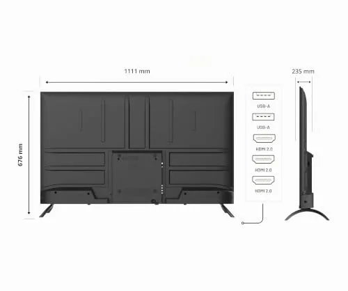 JAPANNEXT JN-i50U 50" IPS 4K UHD HDR - vue 3