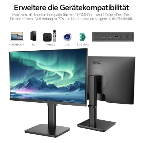 HKC T2752U 27" 4K UHD IPS 60 Hz HDR400 - vue 9