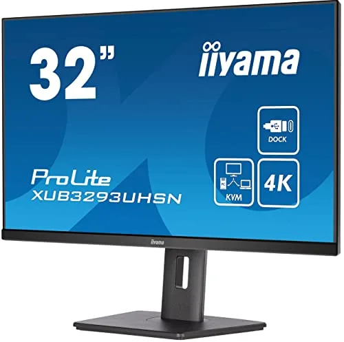 iiyama ProLite XUB3293UHSN-B5 32" 4K IPS 60 Hz - vue 5