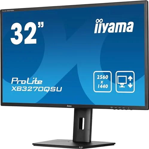 iiyama ProLite XB3270QSU-B1 31,5" QHD IPS 100 Hz - vue 4