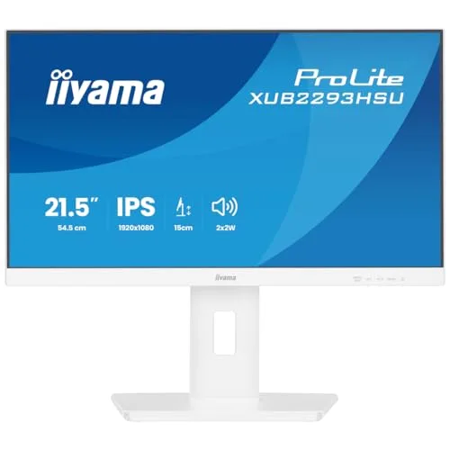 iiyama ProLite XUB2293HSU-W7 21,5" IPS blanc 100 Hz