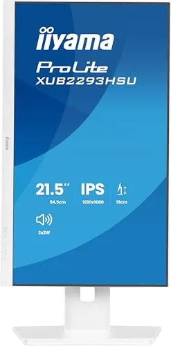 iiyama ProLite XUB2293HSU-W7 21,5" IPS blanc 100 Hz - vue 2
