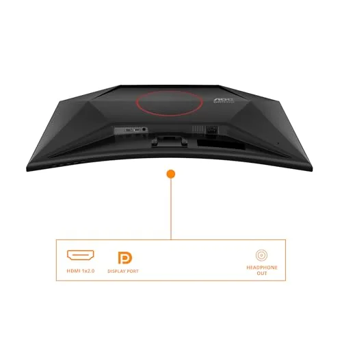 AOC C32G42ZE 31,5" VA 240 Hz curvé - vue 6