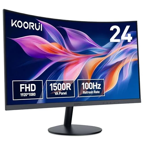 KOORUI 24N5C 23,6" FHD VA incurvé 60 Hz