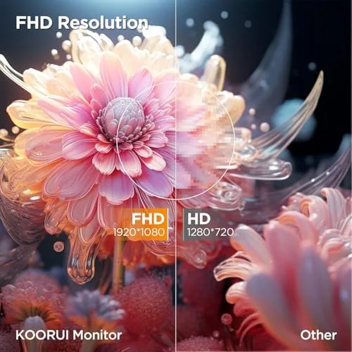 KOORUI 24N5C 23,6" FHD VA incurvé 60 Hz - vue 3