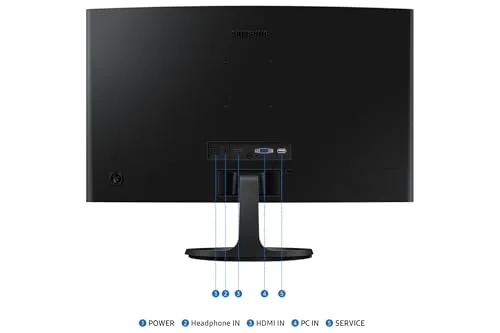 Samsung S36GD 24" FHD 100Hz incurvé VA - vue 6