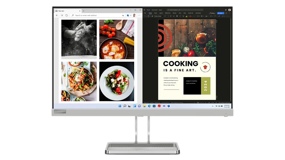 Écran PC Lenovo L24i-40 23,8" Full HD IPS FreeSync