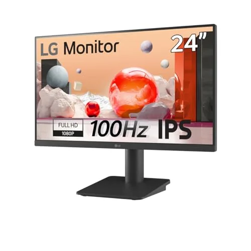 LG 24MS550-B 24" IPS 100 Hz - vue 4