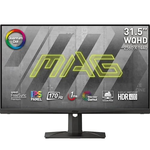 MSI MAG321QR-QD 31,5" QHD 170 Hz