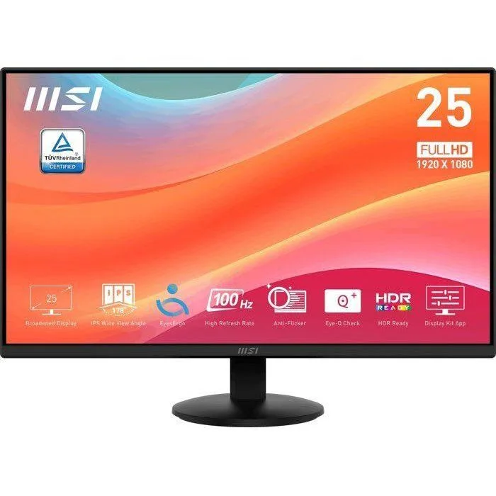 MSI PRO MP252L 24,5" IPS 100 Hz