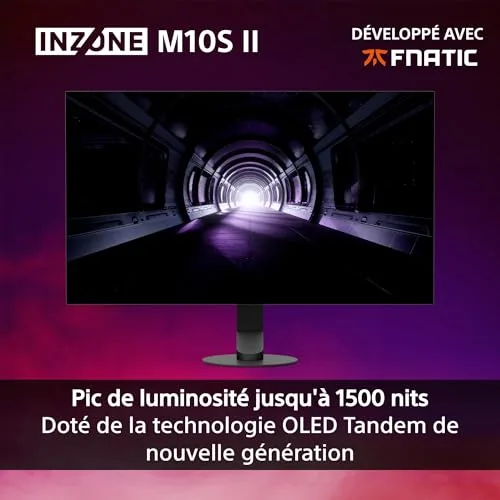 Sony INZONE M10S II 27" OLED 540 Hz QHD - vue 9