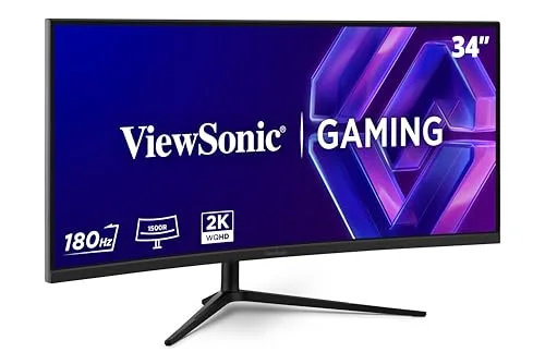 ViewSonic VX3418C-2K 34" UWQHD 180 Hz incurvé