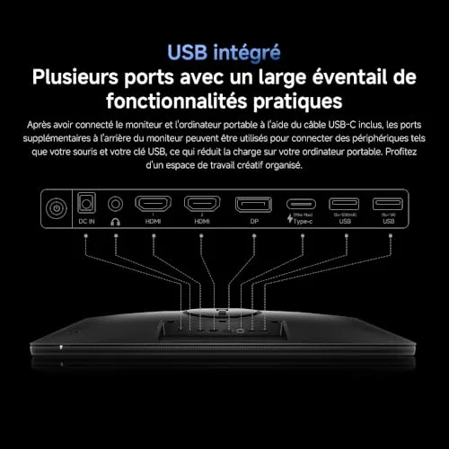 Xiaomi A27Ui 27" 4K IPS 60 Hz - vue 8