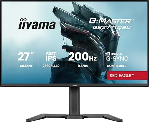 Ecran iiyama G-Master GB2771QSU-B1 Red Eagle 27 pouces